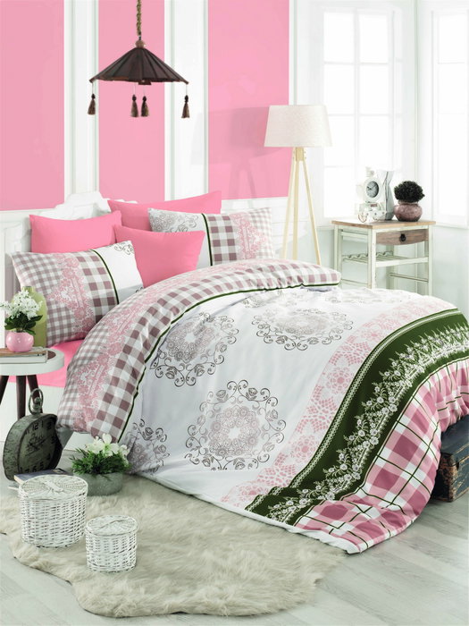 L'essentiel linge de maison Nazenin - Rosa L'essentiel linge de maison Nazenin - Rosa